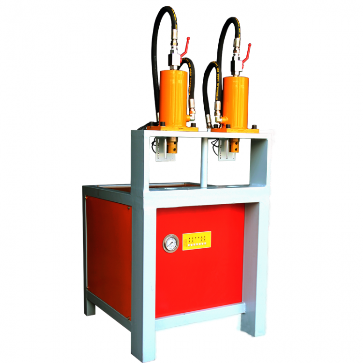 雙工位不銹鋼液壓沖孔機80缸4KW